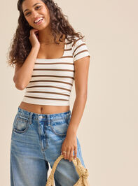 Everyday Seamless Striped Top - TULLABEE