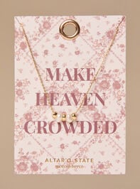 Make Heaven Crowded Pearl Necklace - TULLABEE