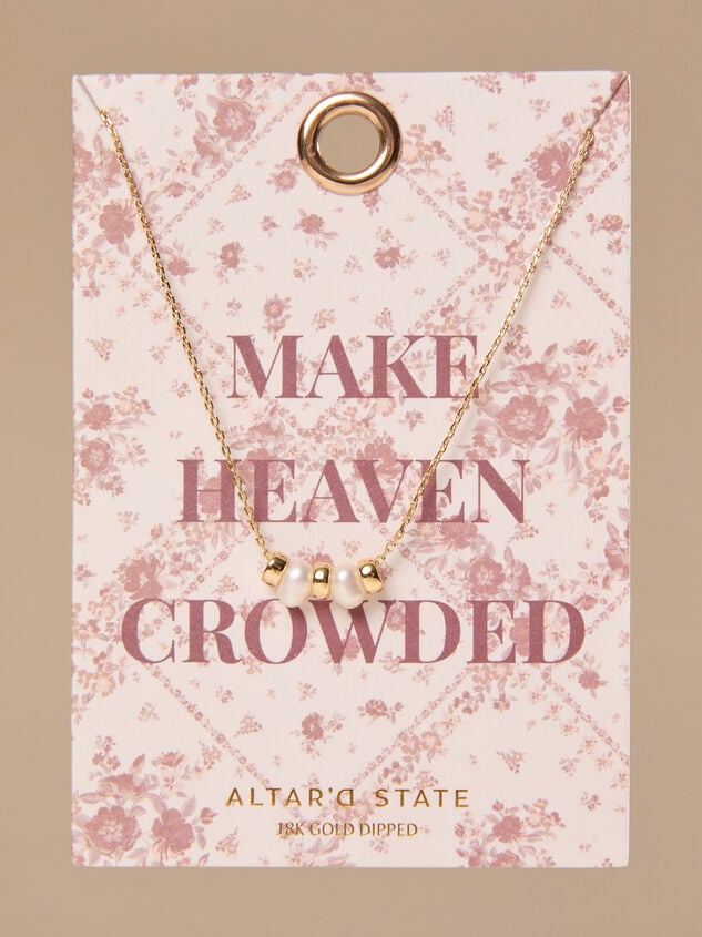 Make Heaven Crowded Pearl Necklace - TULLABEE