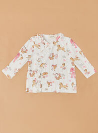 Pink Cowgirl Top and Pants Set Detail 3 - TULLABEE