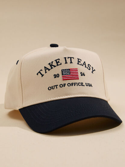 Take It Easy Trucker Hat - TULLABEE