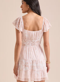 Marisa Floral Mini Dress Detail 4 - TULLABEE