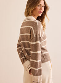 Waterside Stripe Pullover Detail 5 - TULLABEE