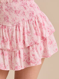 Gracelynn Smocked Skort Detail 3 - TULLABEE
