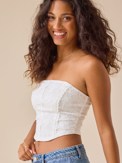 Kira Lace Tube Top - TULLABEE