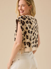 Sienna Leopard Vest Detail 3 - TULLABEE