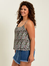 Karly Pleated Tank Top Detail 4 - TULLABEE
