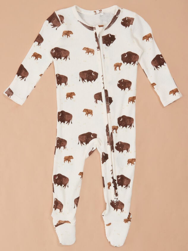 Bodie Bison Footie - TULLABEE