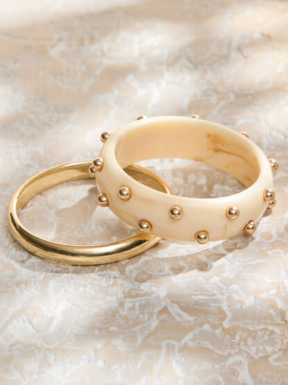 Taylor Resin Stud Bracelet - TULLABEE