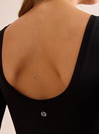 Mindful Motion Long Sleeve Dress Detail 6 - TULLABEE