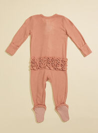 Lillian Ruffle Footie Detail 2 - TULLABEE