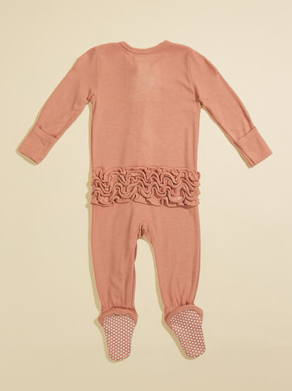 Lillian Ruffle Footie - TULLABEE
