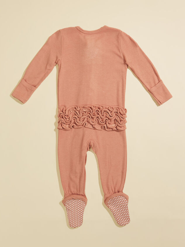 Lillian Ruffle Footie Detail 2 - TULLABEE