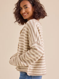 Hollen Striped Sweater Detail 4 - TULLABEE