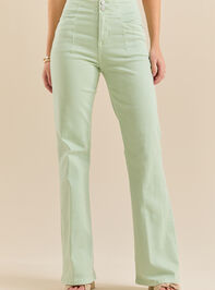 Lexi Flare Jeans Detail 3 - TULLABEE