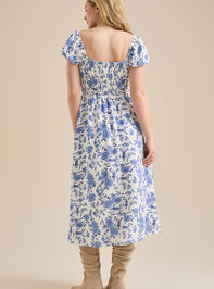 Natalie Floral Maxi Dress Detail 5 - TULLABEE