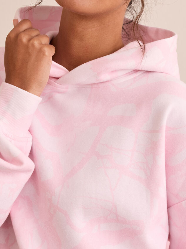 Down to Earth Camo Hoodie Detail 2 - TULLABEE