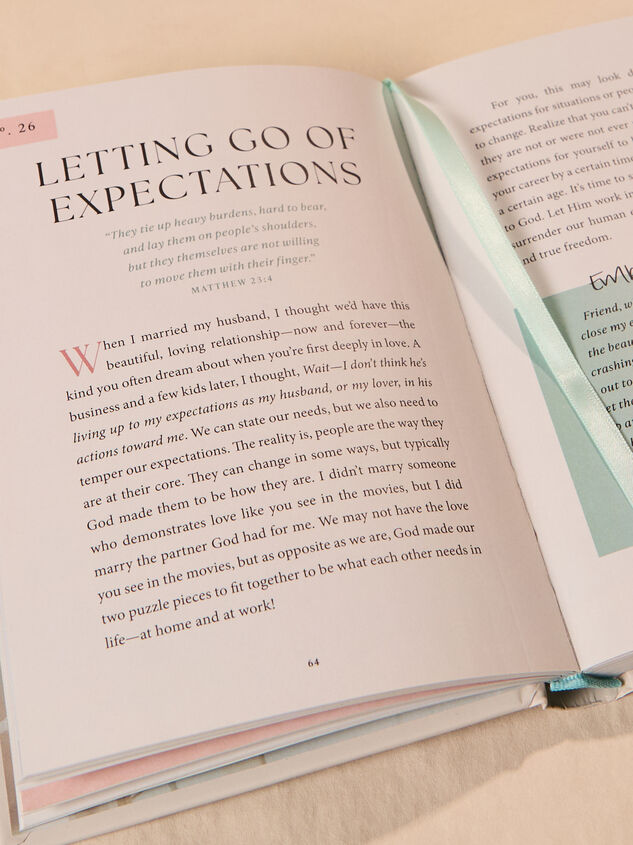 Embrace Your New Devotional by Melissa Horvath Detail 2 - TULLABEE