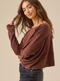 Joy Tiered Crop Top Detail 3 - TULLABEE