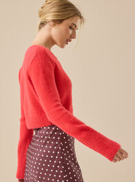 Milani Bow Button Cardigan Detail 4 - TULLABEE