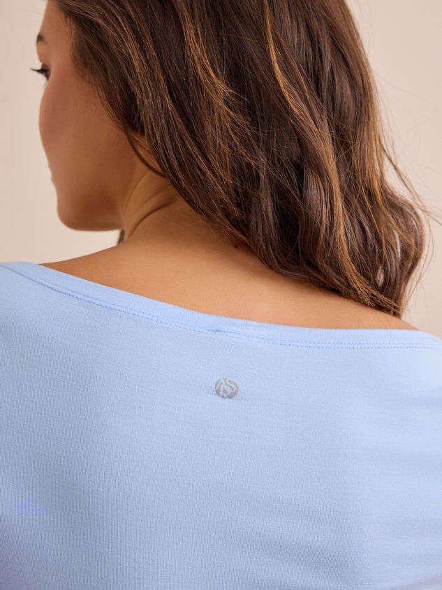 Studio Style Boat Neck Top Detail 5 - TULLABEE