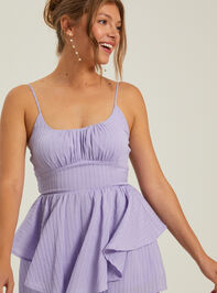 Tabitha Layered Romper Detail 4 - TULLABEE