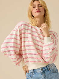 Brooke Textured Striped Top - TULLABEE