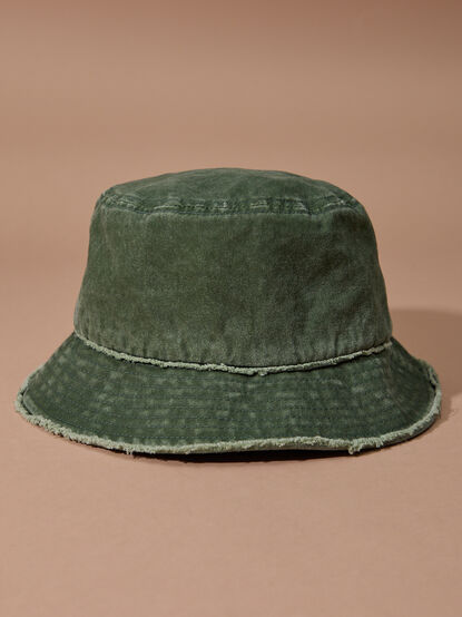 Olive Bucket Hat - TULLABEE
