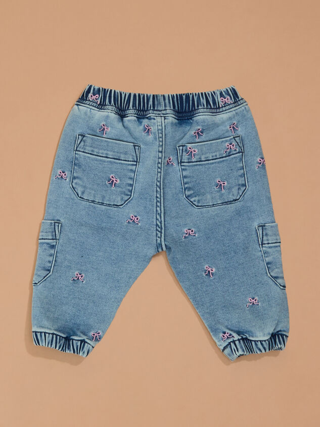 Bella Denim Jogger Detail 2 - TULLABEE