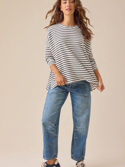 Moira Oversized Dolman Top - TULLABEE