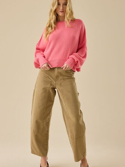 Cam Boxy Sweater - TULLABEE