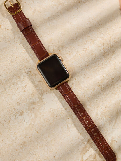 Vegan Leather Smart Watch Band - TULLABEE