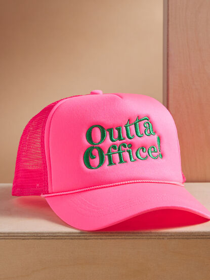 Outta Office Trucker Hat - TULLABEE