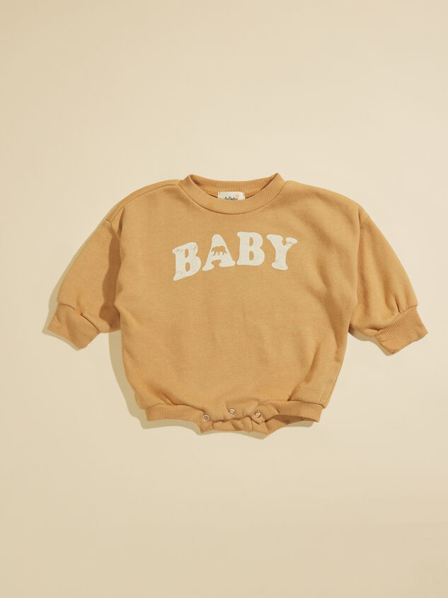 Baby Bear Romper Detail 2 - TULLABEE