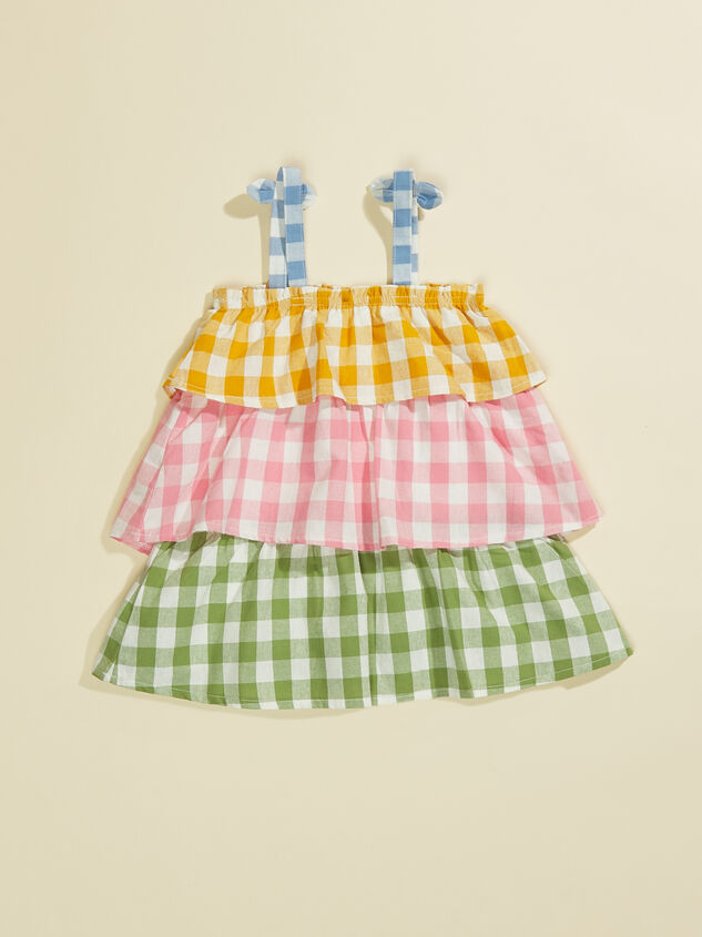 Polly Gingham Dress by MudPie Detail 3 - TULLABEE