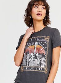 Nashville Boyfriend Tee Detail 4 - TULLABEE