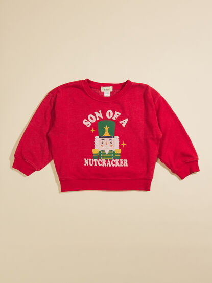 Son Of A Nutcracker Graphic Sweatshirt - TULLABEE