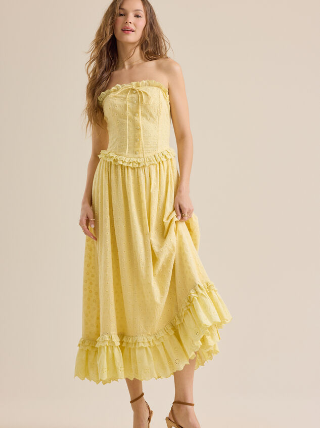 Lindsey Maxi Dress Detail 2 - TULLABEE