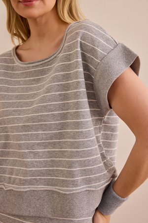 Easy Days Stripe Crew - Altar'd State - 