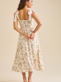Bailey Floral Maxi Dress Detail 5 - TULLABEE