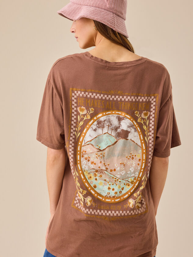 All Things New Graphic Tee Detail 5 - TULLABEE