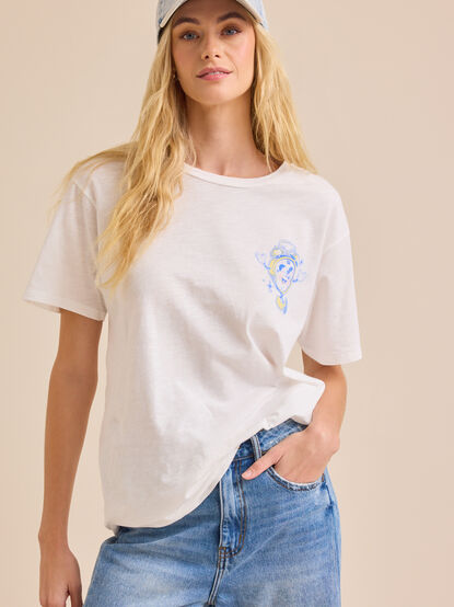 Trust God's Timing Oversized Tee - TULLABEE