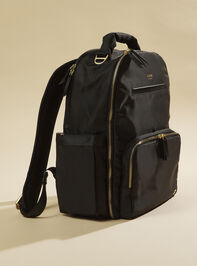 Deluxe Diaper Backpack Detail 2 - TULLABEE