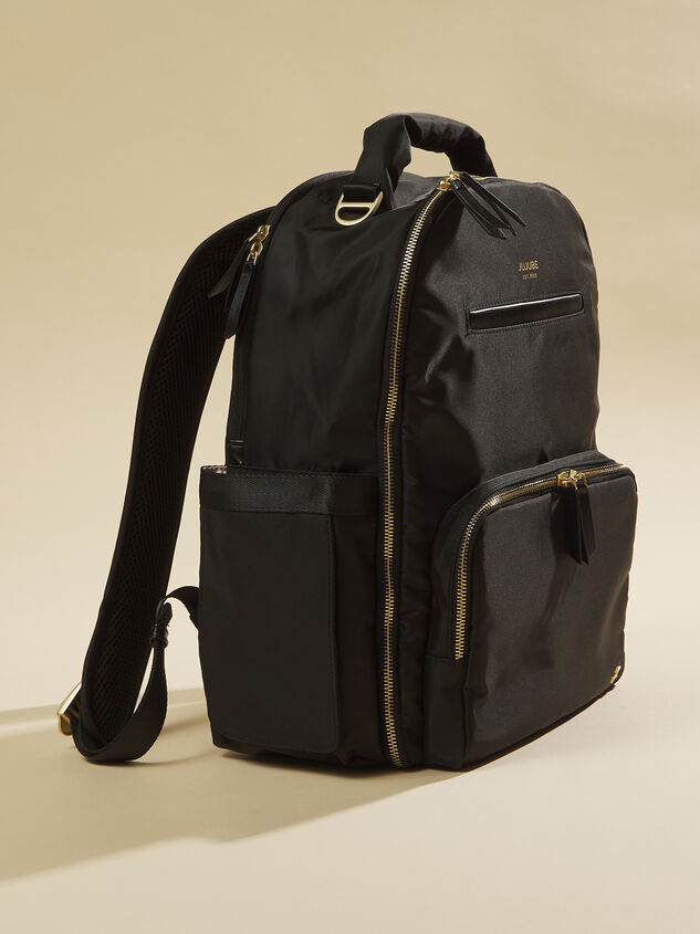 Deluxe Diaper Backpack Detail 2 - TULLABEE