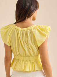 Honey Babydoll Top Detail 4 - TULLABEE