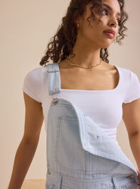 Bobbie Striped Shortall Detail 6 - TULLABEE