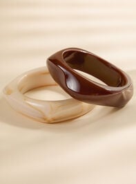 Resin Bangle Set - TULLABEE
