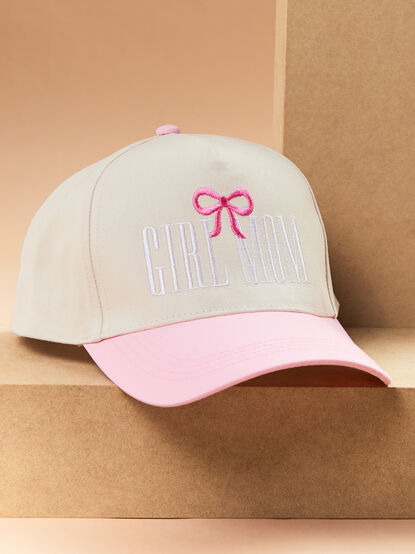 Girl Mom Bow Trucker Hat - TULLABEE
