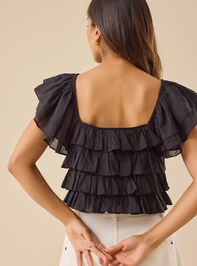 Simone Ruffle Top Detail 4 - TULLABEE