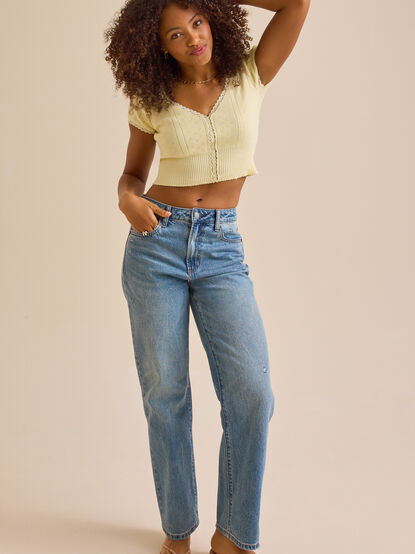 Sidney Pointelle Top - TULLABEE